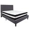 Flash Furniture Roxbury Queen Platform Bed Set, Dark Gray SL-BM-31-GG - alternate 3
